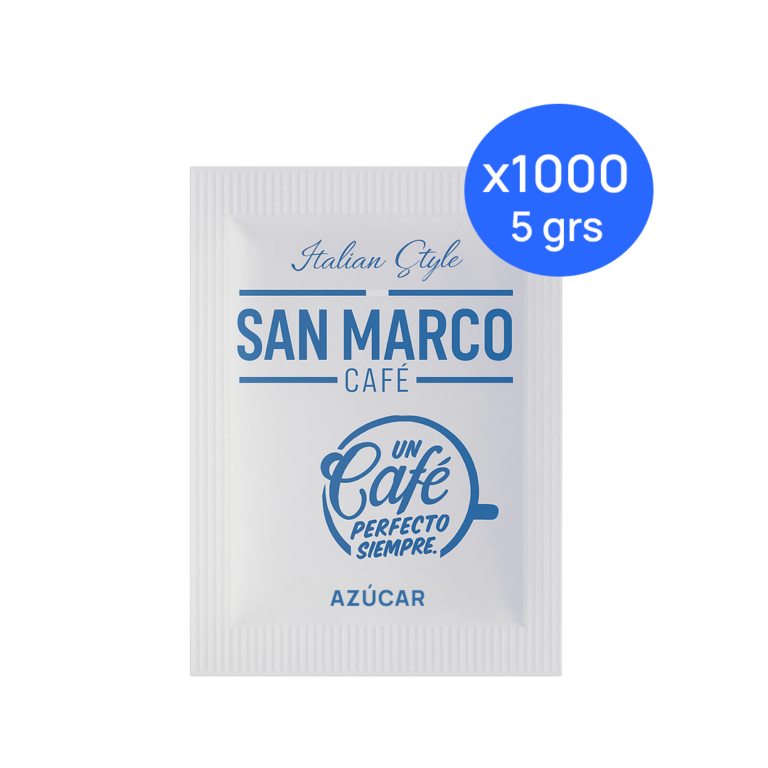Sachet Azúcar Blanca San Marco 5 grs x1000